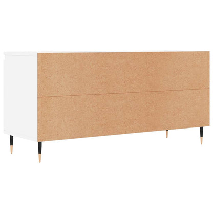 vidaXL TV Cabinet White 104x35x50 cm Engineered Wood