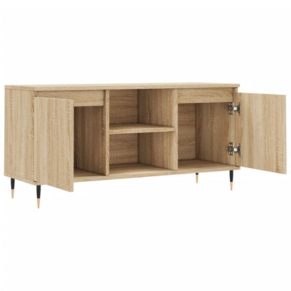 vidaXL TV Cabinet Sonoma Oak 104x35x50 cm Engineered Wood