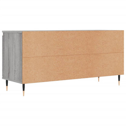 vidaXL TV Cabinet Grey Sonoma 104x35x50 cm Engineered Wood