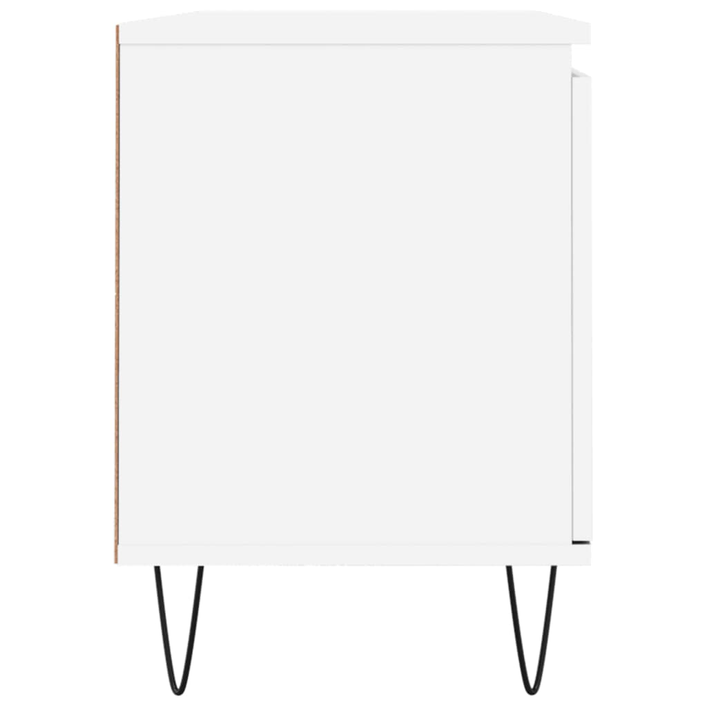 vidaXL TV Cabinet White 104x35x50 cm Engineered Wood