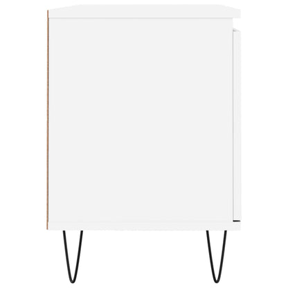 vidaXL TV Cabinet White 104x35x50 cm Engineered Wood