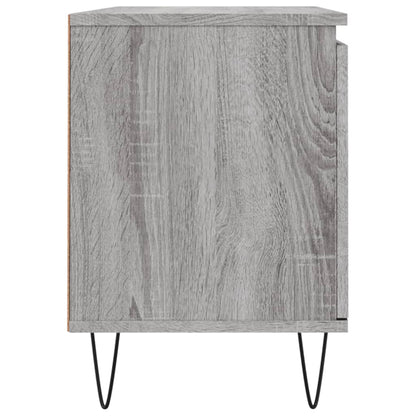 vidaXL TV Cabinet Grey Sonoma 104x35x50 cm Engineered Wood