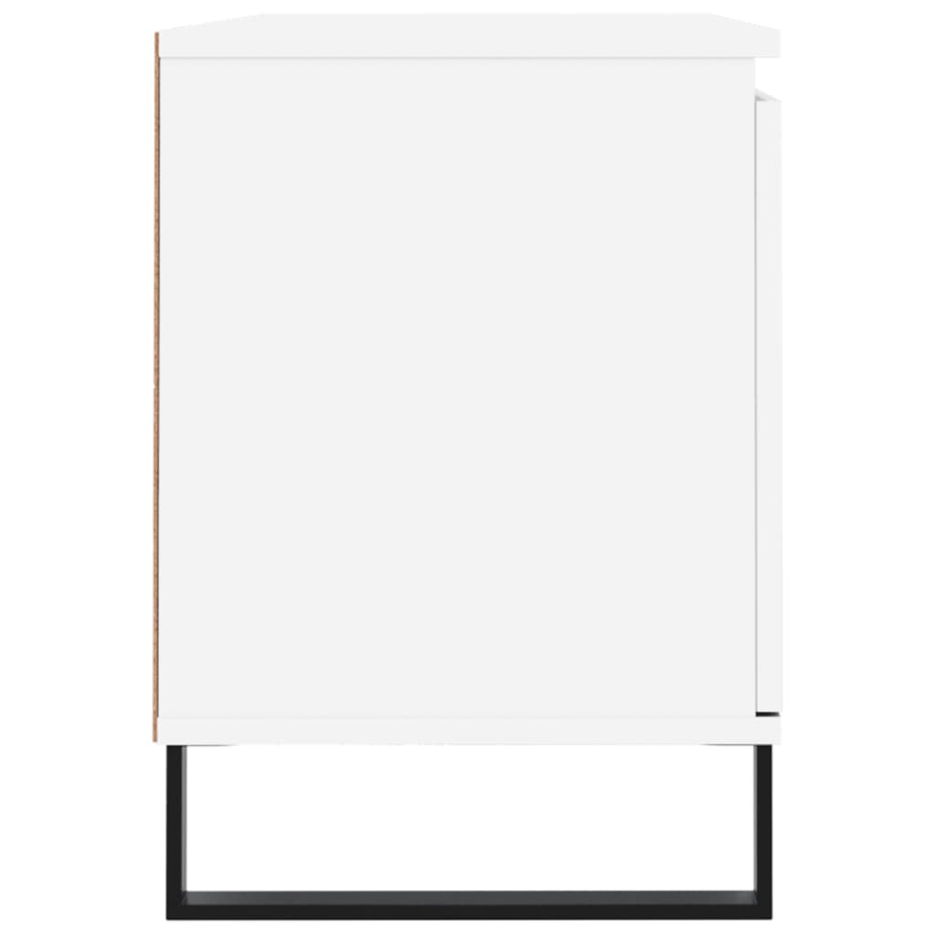 vidaXL TV Cabinet White 104x35x50 cm Engineered Wood