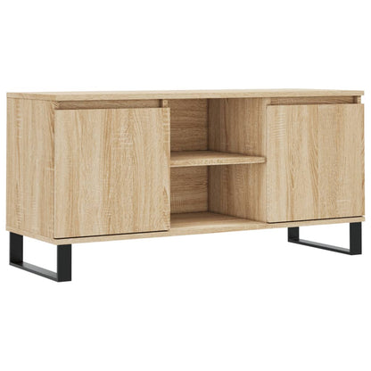 vidaXL TV Cabinet Sonoma Oak 104x35x50 cm Engineered Wood