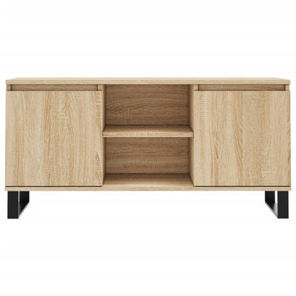 vidaXL TV Cabinet Sonoma Oak 104x35x50 cm Engineered Wood