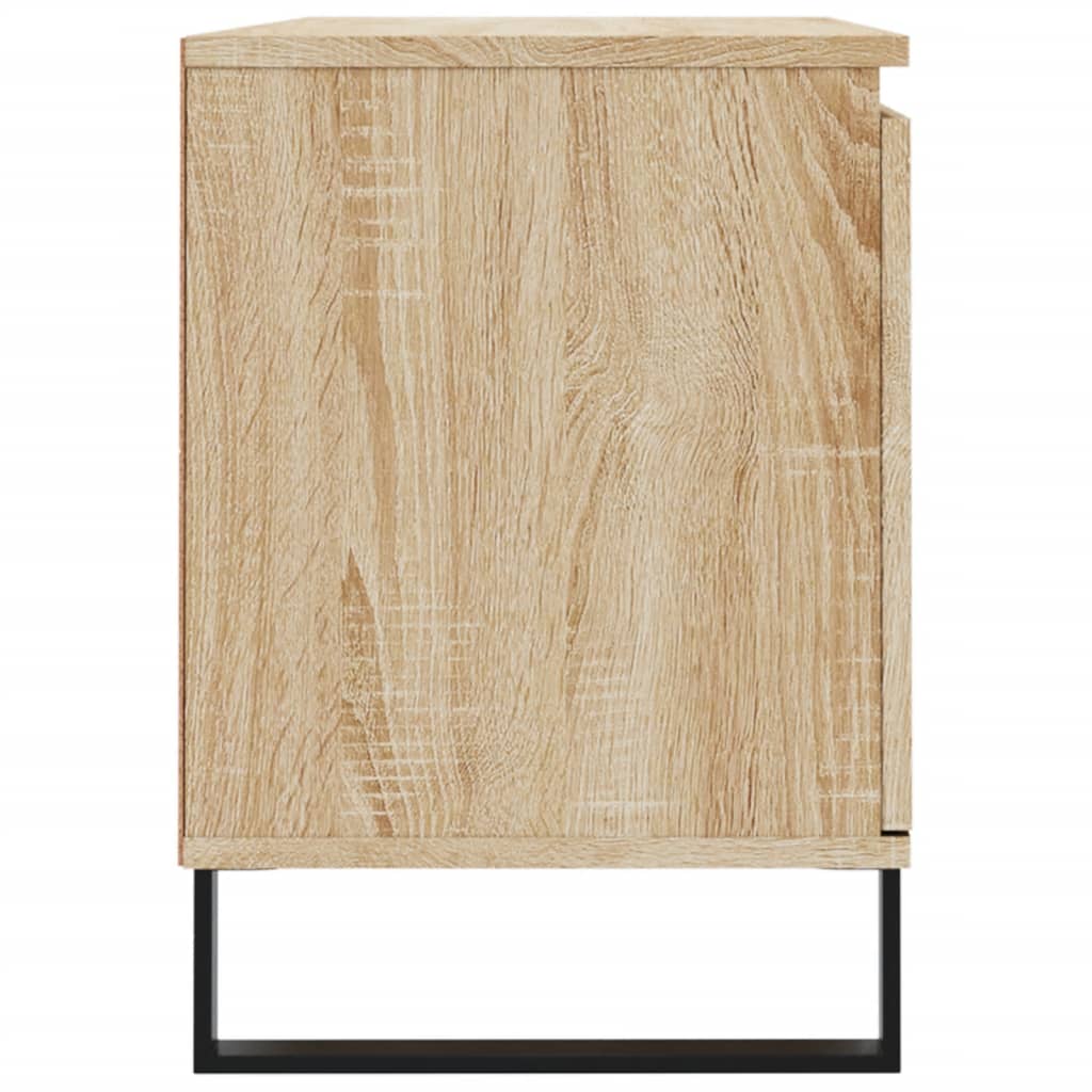 vidaXL TV Cabinet Sonoma Oak 104x35x50 cm Engineered Wood