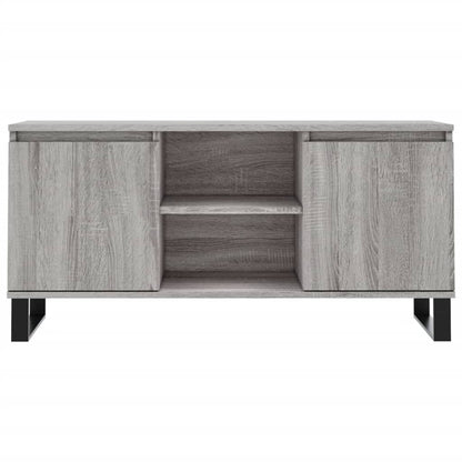 vidaXL TV Cabinet Grey Sonoma 104x35x50 cm Engineered Wood