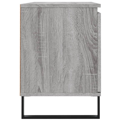 vidaXL TV Cabinet Grey Sonoma 104x35x50 cm Engineered Wood