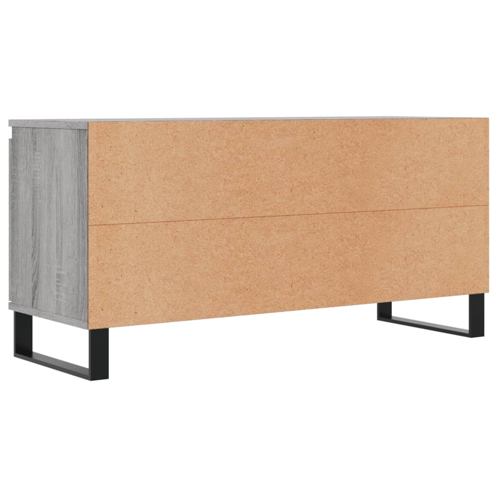 vidaXL TV Cabinet Grey Sonoma 104x35x50 cm Engineered Wood