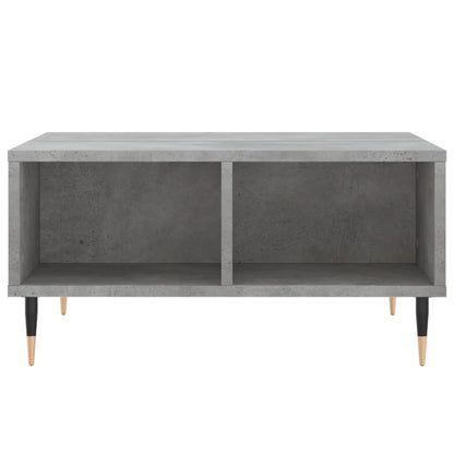 vidaXL Coffee Table Concrete Grey 60x60x30 cm Engineered Wood