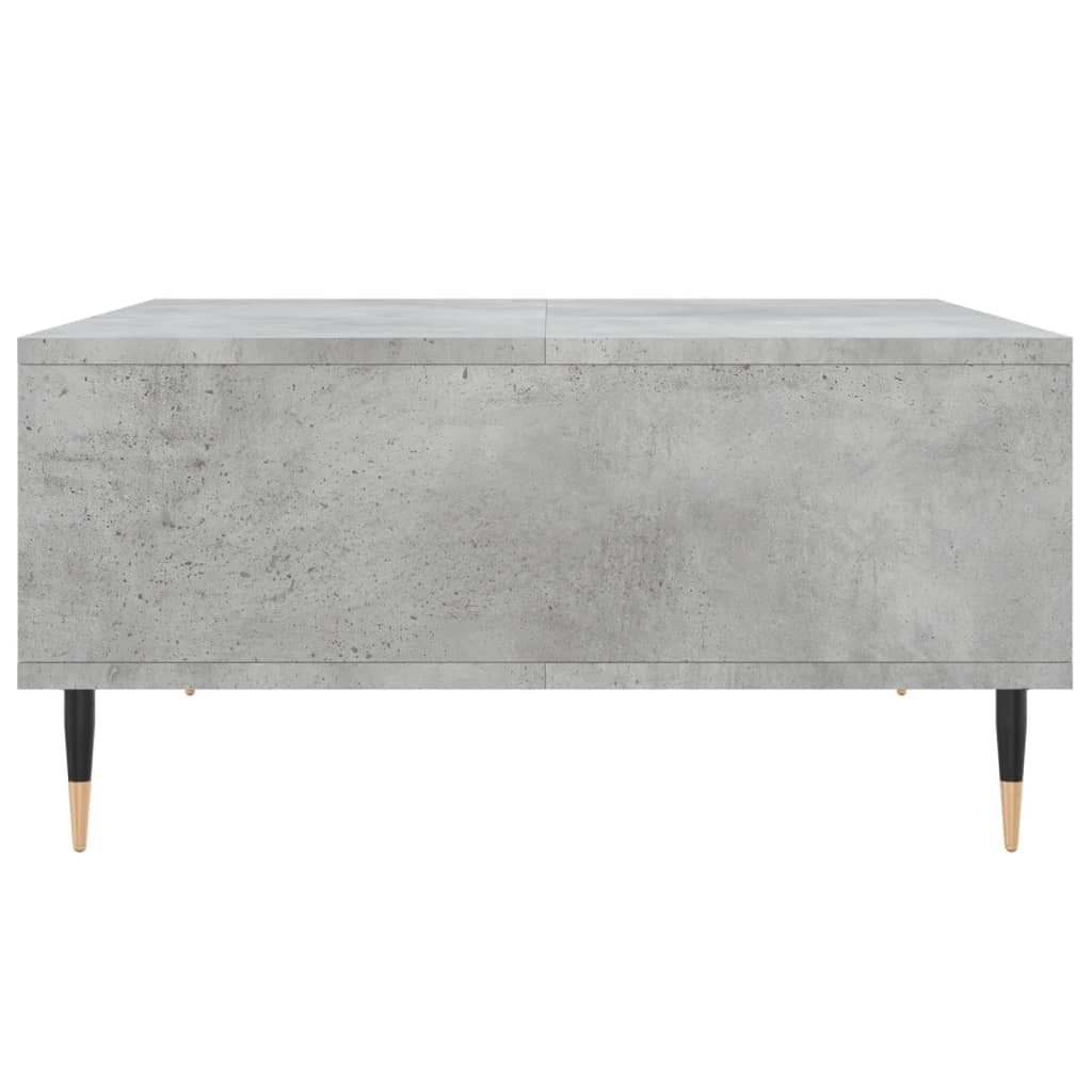 vidaXL Coffee Table Concrete Grey 60x60x30 cm Engineered Wood