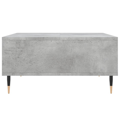 vidaXL Coffee Table Concrete Grey 60x60x30 cm Engineered Wood