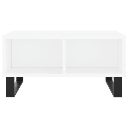 vidaXL Coffee Table White 60x60x30 cm Engineered Wood