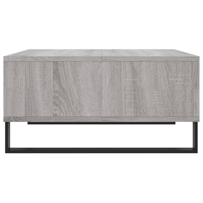 vidaXL Coffee Table Grey Sonoma 60x60x30 cm Engineered Wood