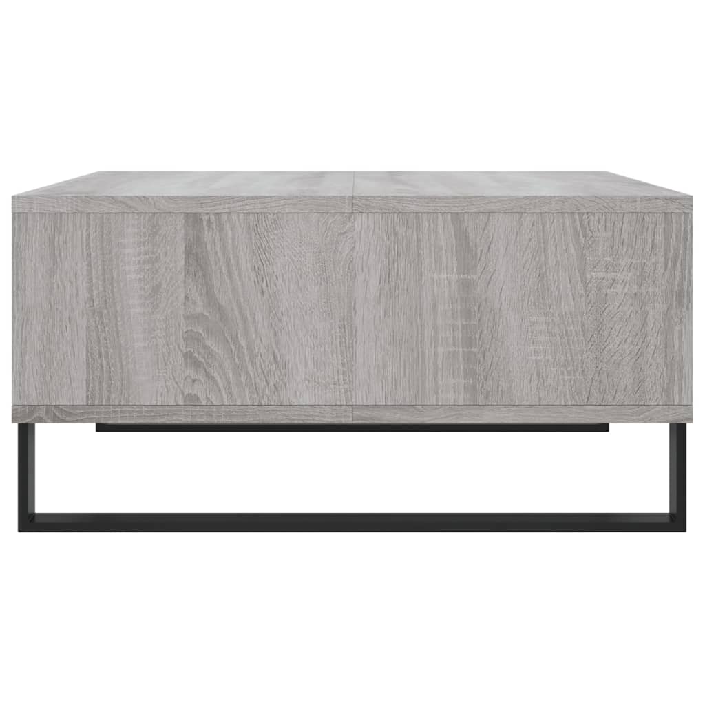 vidaXL Coffee Table Grey Sonoma 60x60x30 cm Engineered Wood