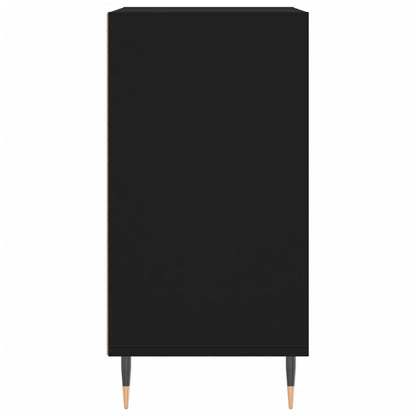 vidaXL Sideboard Black 57x35x70 cm Engineered Wood