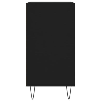 vidaXL Sideboard Black 57x35x70 cm Engineered Wood