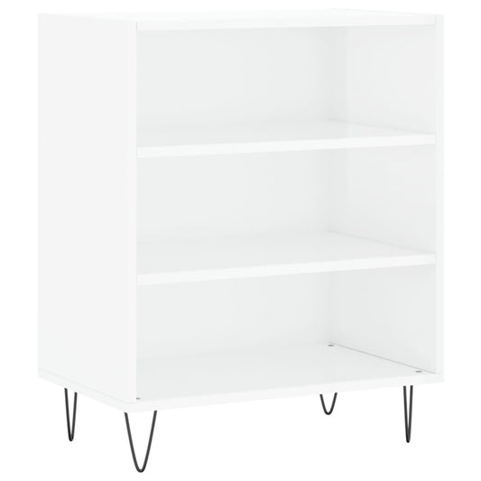 vidaXL Sideboard High Gloss White 57x35x70 cm Engineered Wood