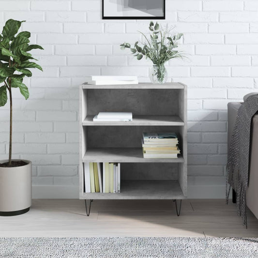 vidaXL Sideboard Concrete Grey 57x35x70 cm Engineered Wood