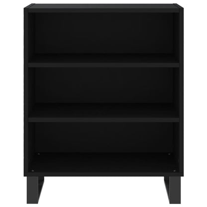 vidaXL Sideboard Black 57x35x70 cm Engineered Wood