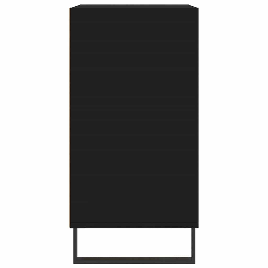 vidaXL Sideboard Black 57x35x70 cm Engineered Wood