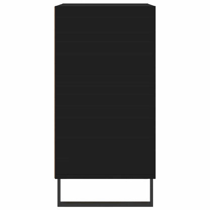 vidaXL Sideboard Black 57x35x70 cm Engineered Wood