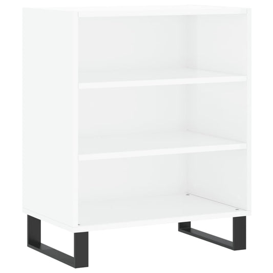 vidaXL Sideboard High Gloss White 57x35x70 cm Engineered Wood
