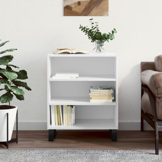 vidaXL Sideboard High Gloss White 57x35x70 cm Engineered Wood