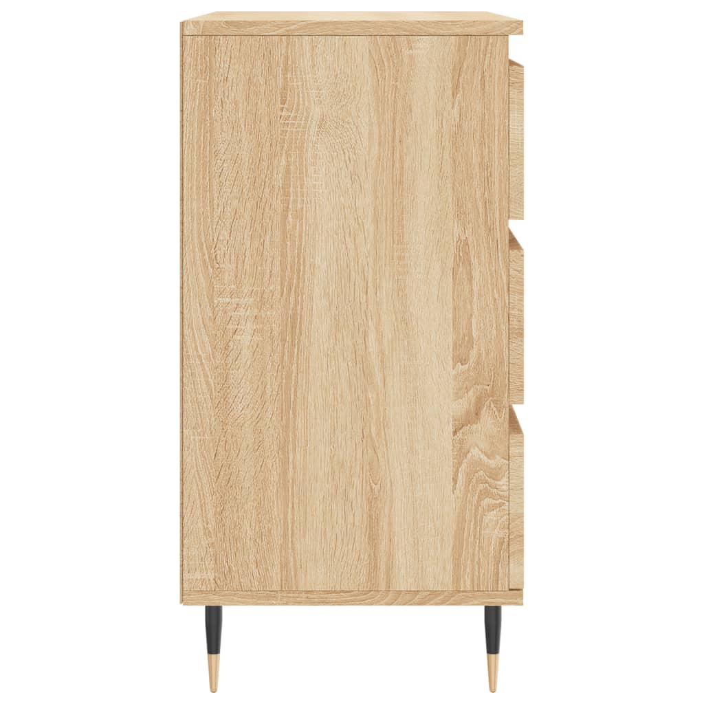 vidaXL Sideboard Sonoma Oak 60x35x70 cm Engineered Wood