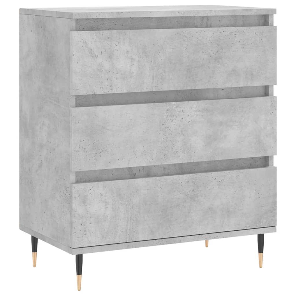 vidaXL Sideboard Concrete Grey 60x35x70 cm Engineered Wood