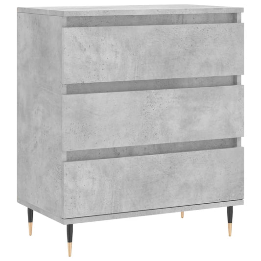 vidaXL Sideboard Concrete Grey 60x35x70 cm Engineered Wood