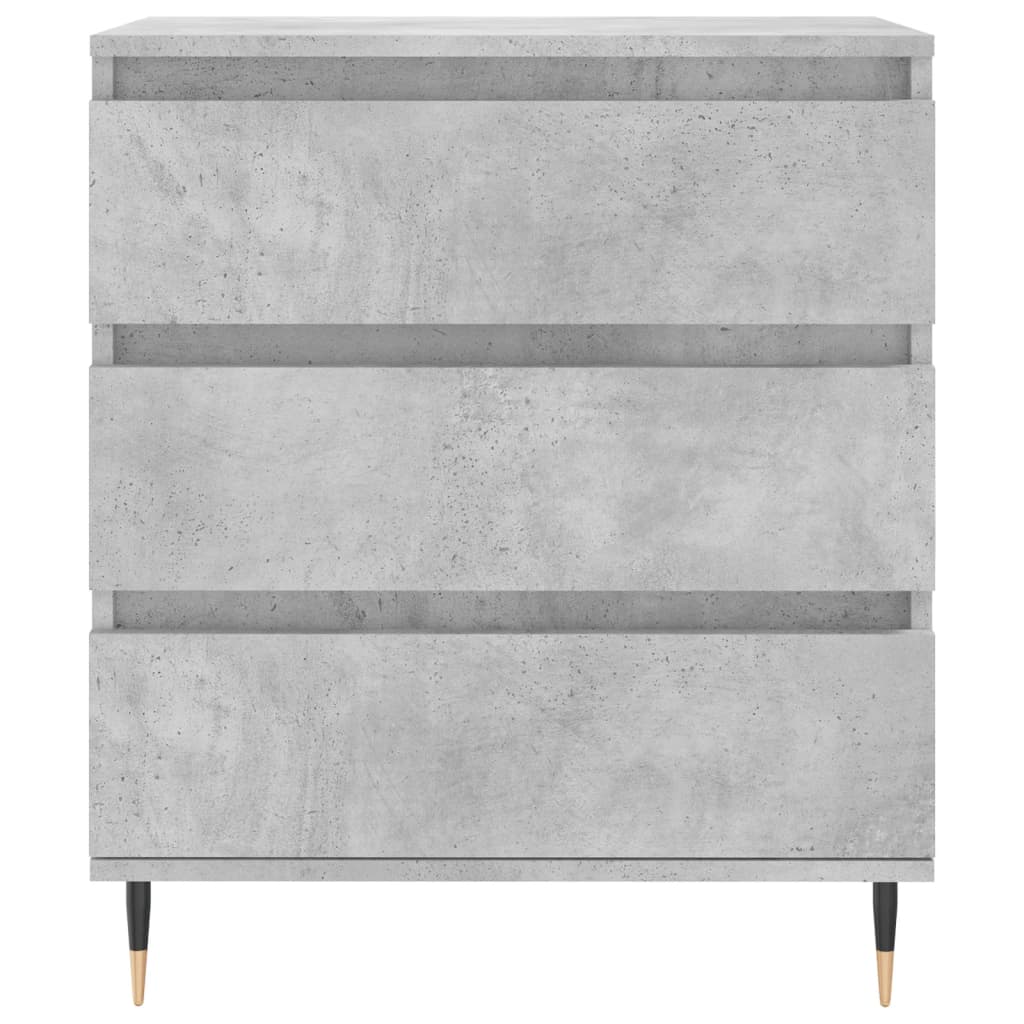 vidaXL Sideboard Concrete Grey 60x35x70 cm Engineered Wood
