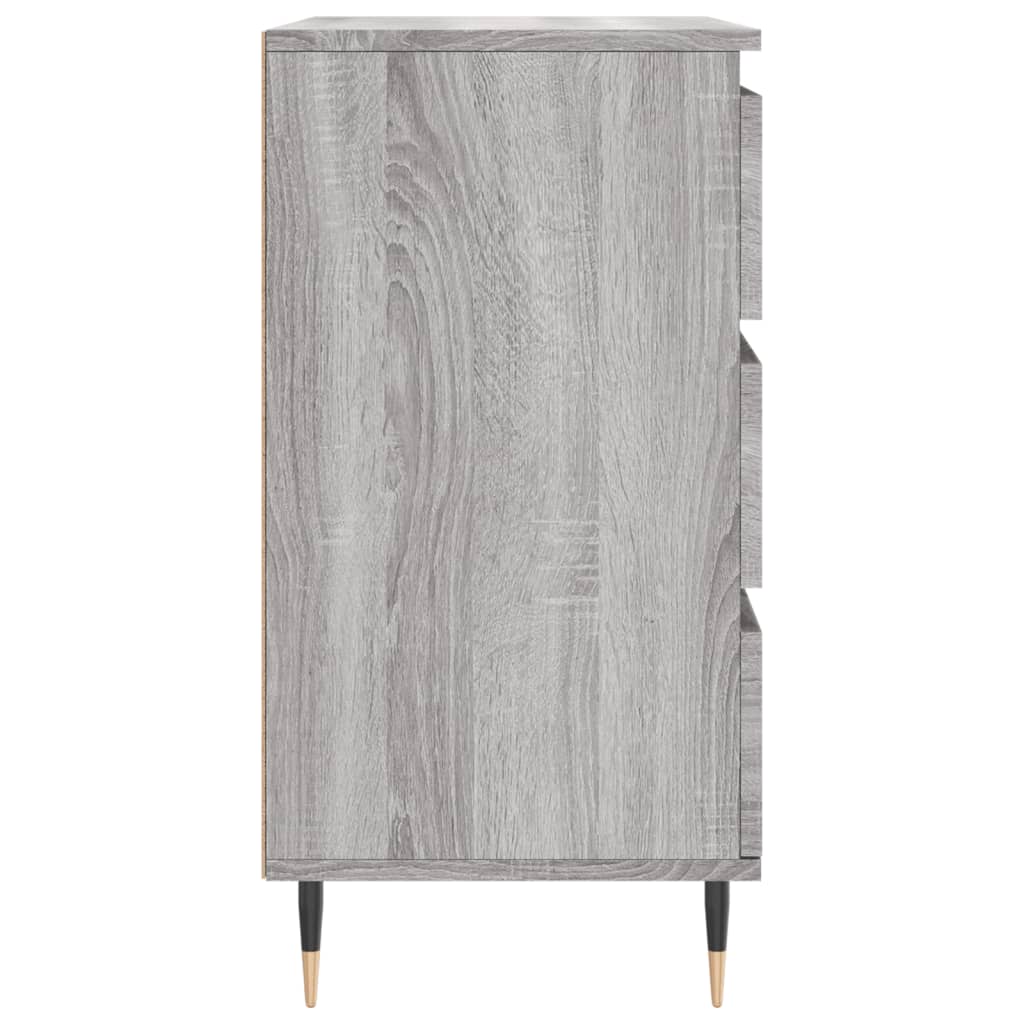 vidaXL Sideboard Grey Sonoma 60x35x70 cm Engineered Wood