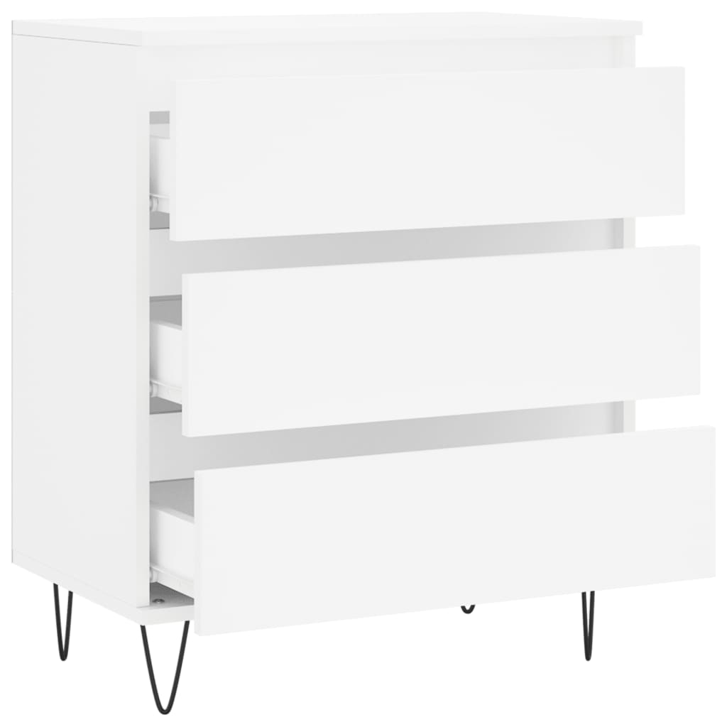 vidaXL Sideboard White 60x35x70 cm Engineered Wood