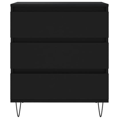 vidaXL Sideboard Black 60x35x70 cm Engineered Wood