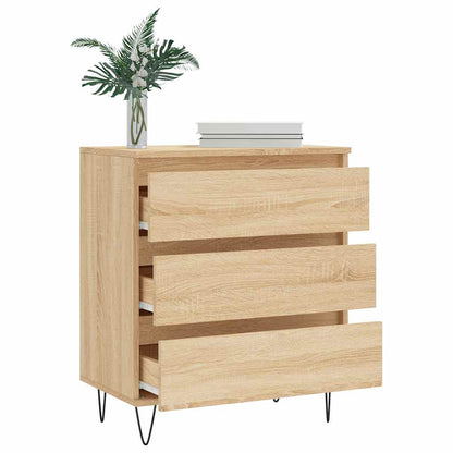 vidaXL Sideboard Sonoma Oak 60x35x70 cm Engineered Wood