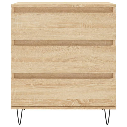vidaXL Sideboard Sonoma Oak 60x35x70 cm Engineered Wood