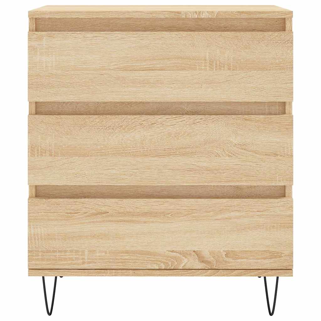 vidaXL Sideboard Sonoma Oak 60x35x70 cm Engineered Wood