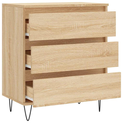 vidaXL Sideboard Sonoma Oak 60x35x70 cm Engineered Wood