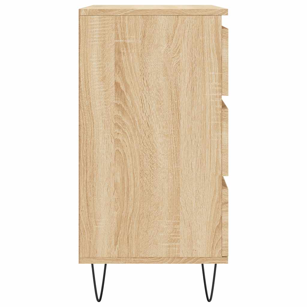 vidaXL Sideboard Sonoma Oak 60x35x70 cm Engineered Wood