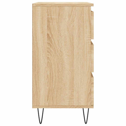 vidaXL Sideboard Sonoma Oak 60x35x70 cm Engineered Wood