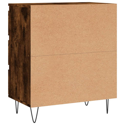 vidaXL Sideboard Smoked Oak 60x35x70 cm Engineered Wood