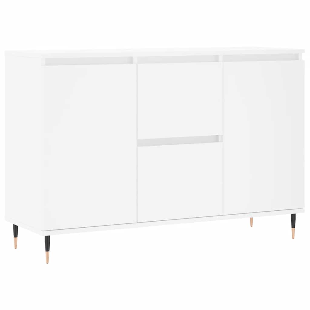 vidaXL Sideboard White 101,5x35x70 cm Engineered Wood