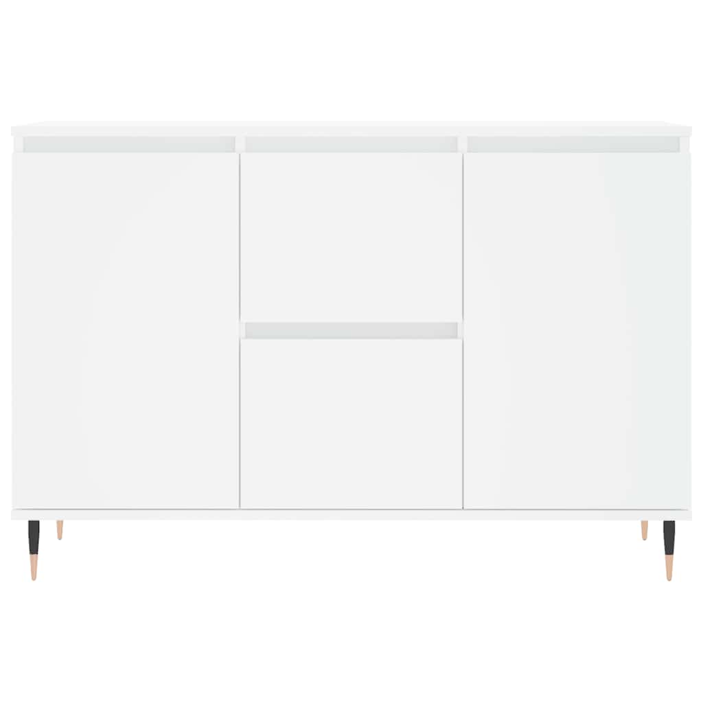 vidaXL Sideboard White 101.5x35x70 cm Engineered Wood