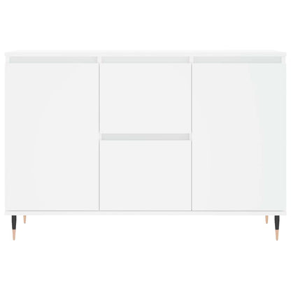 vidaXL Sideboard White 101.5x35x70 cm Engineered Wood