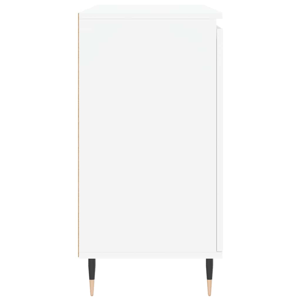 vidaXL Sideboard White 101.5x35x70 cm Engineered Wood