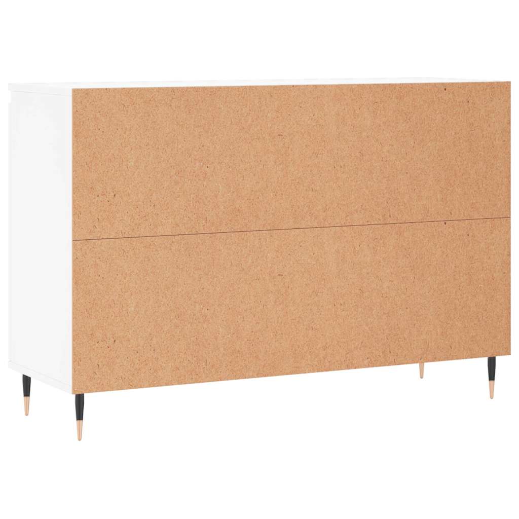 vidaXL Sideboard White 101.5x35x70 cm Engineered Wood