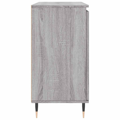 vidaXL Sideboard Grey Sonoma 101.5x35x70 cm Engineered Wood