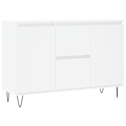 vidaXL Sideboard White 101.5x35x70 cm Engineered Wood
