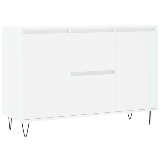 vidaXL Sideboard White 101,5x35x70 cm Engineered Wood